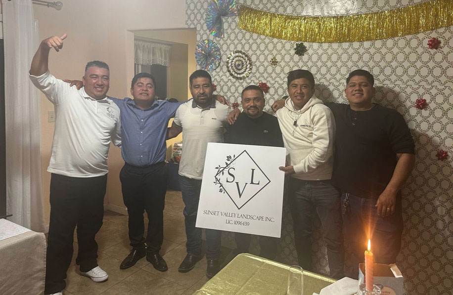Sunset Valley Landscape - Pablo chavez, owner, and workers